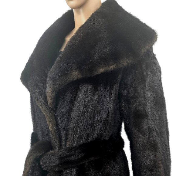 Gorgeous Blackglama Mink Fur Coat Womens Medium - Picture 1 of 10